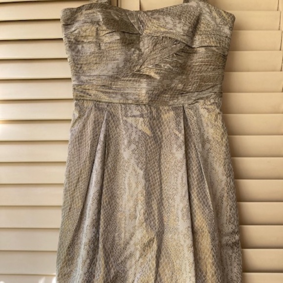 Diane von Furstenberg Metallic Cocktail Dress🍸 - Picture 7 of 8
